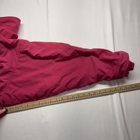 Vintage Patagonia Shelled Synchilla Jacket USA Made Pink Women’s 14 Late 80s - Picture 13 of 16